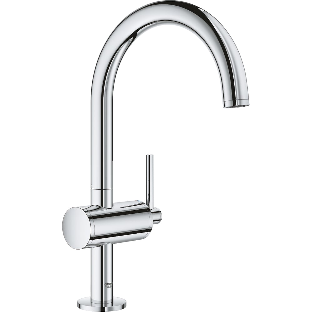 фото Смеситель однорычажный для раковины grohe atrio new на 1 отверстие, размер l 32042003