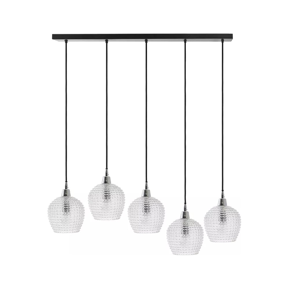 Изображение товара Светильник подвесной каскадный Bergenson Bjorn Aurora, 110x18 см, прозрачный BB0000566