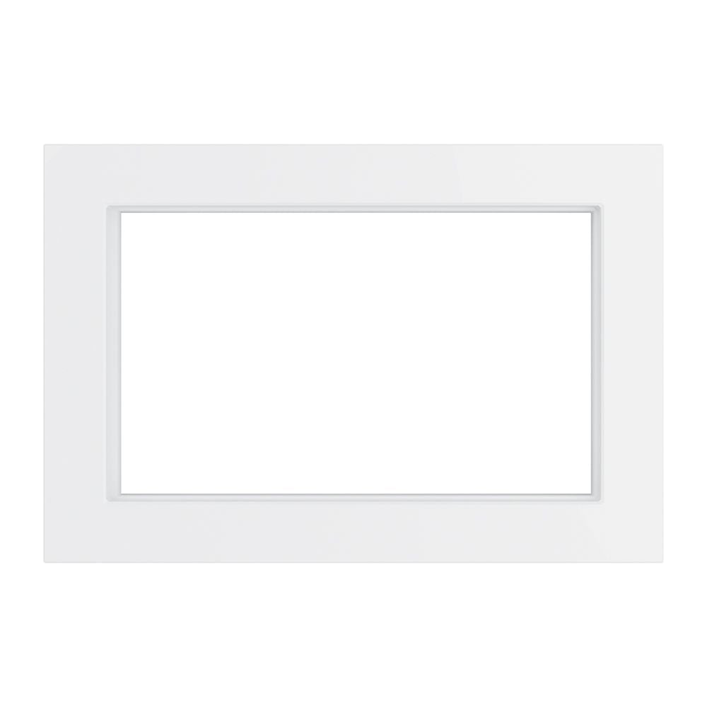 Изображение товара Рамка для кабель-каналов STEKKER GFR00-7012-01М 2 поста стекло белая