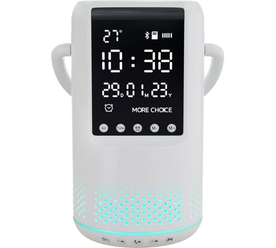 Изображение товара Колонка беспроводная многофункциональная More Choice BS25 White