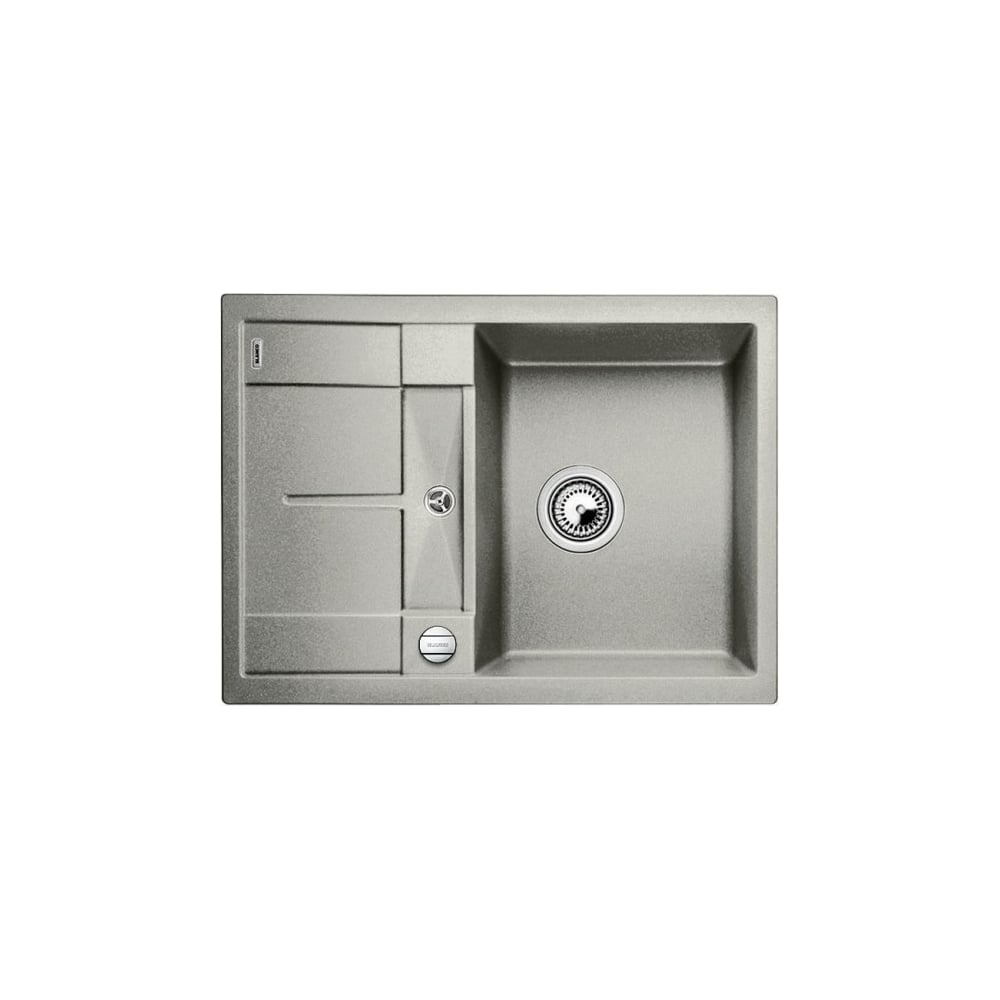 фото Мойка blanco metra 45s compact silgranit жемчужный с клапаном автоматом 520570