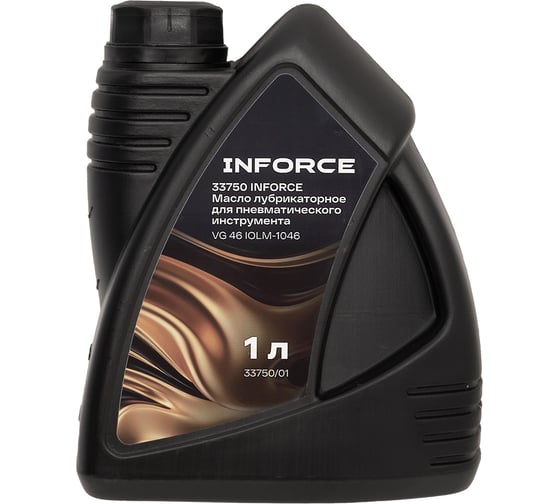 Изображение товара Масло лубрикаторное для пневматического инструмента Inforce (вязкость 40; 1 л) VG 46 IOLM-1046