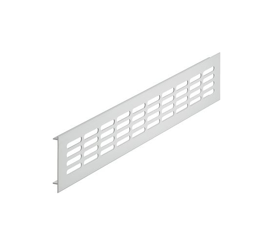 Изображение товара Вентиляционная решетка 400x60 мм, алюминий, серебро Hafele 575.20.913
