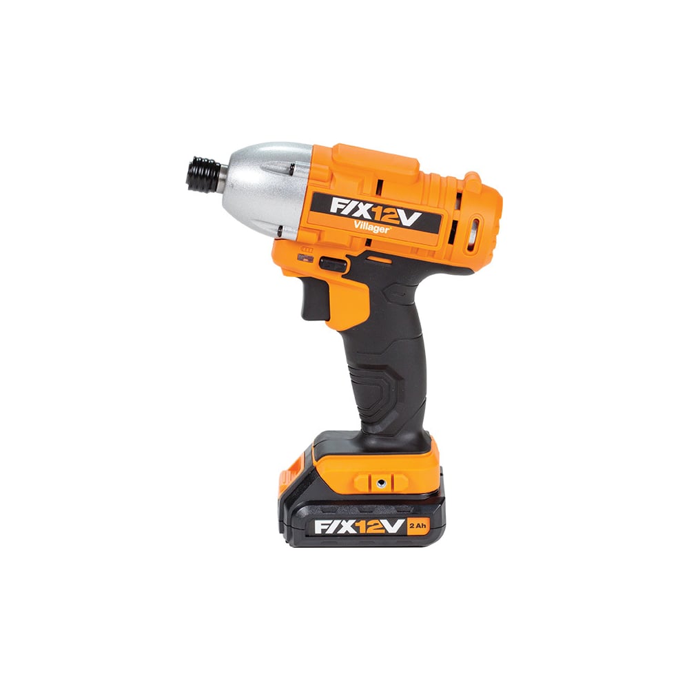 Изображение товара Аккумуляторный ударный винтоверт Villager VLN 3412-2BSC 12V 2Ач реверс подсветка