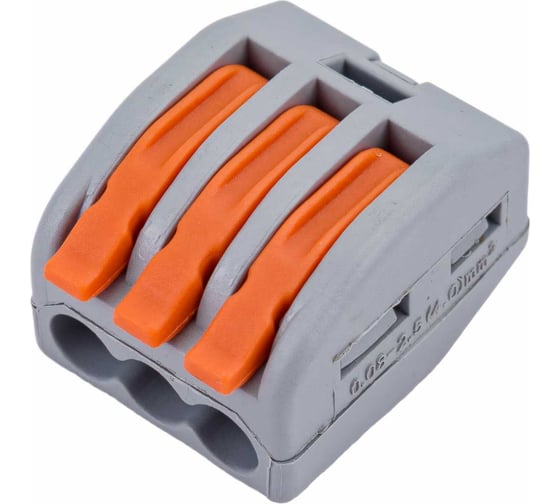 Изображение товара Монтажные клеммы Navigator NTC-R-3, 50 шт в упаковке 71290