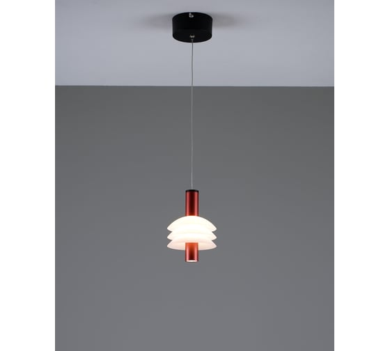 Изображение товара Светильник подвесной светодиодный Moderli Sylv, черный, красный V10877-PL
