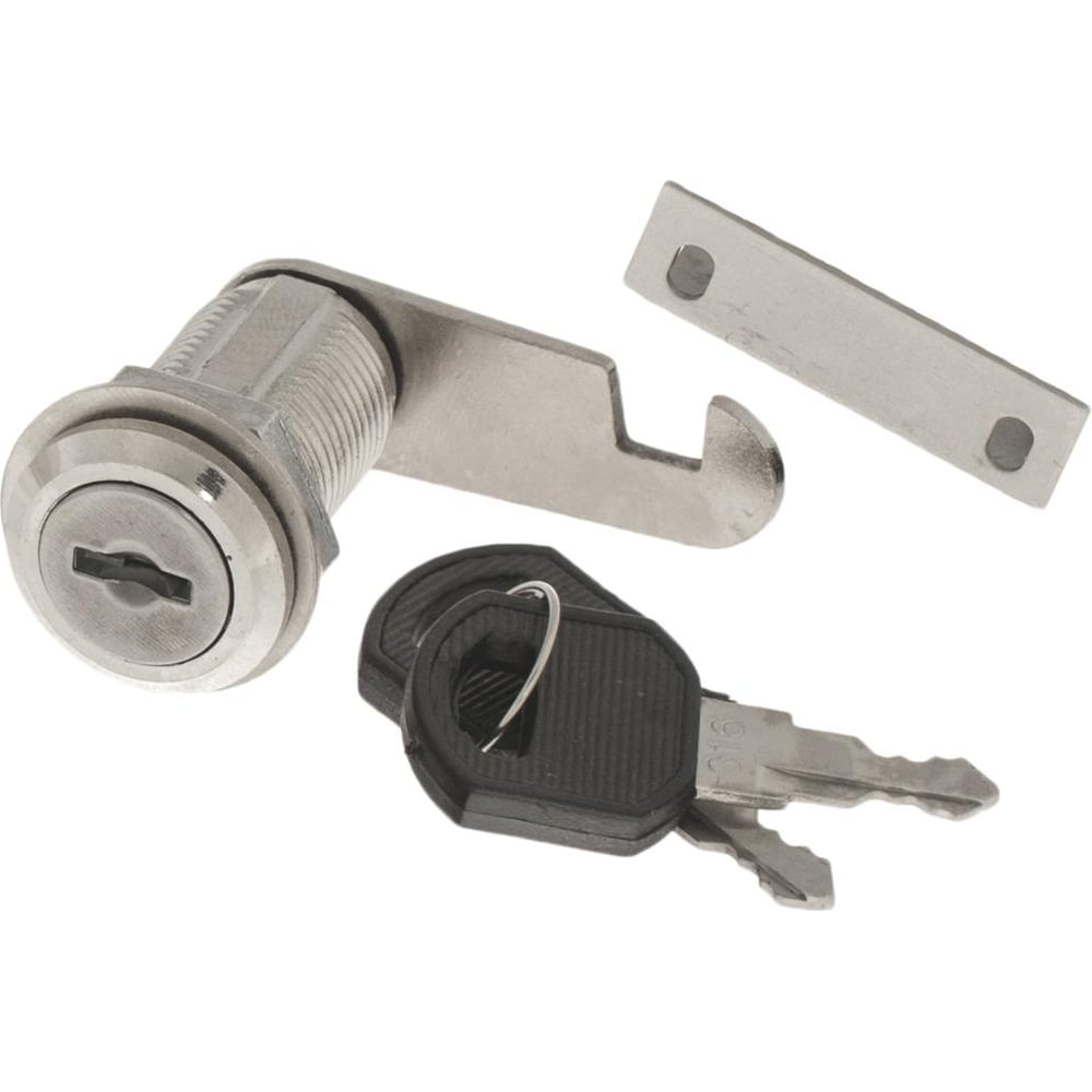 Замок Element для металлической мебели 505-30 белый цинк 60 шт 116800
