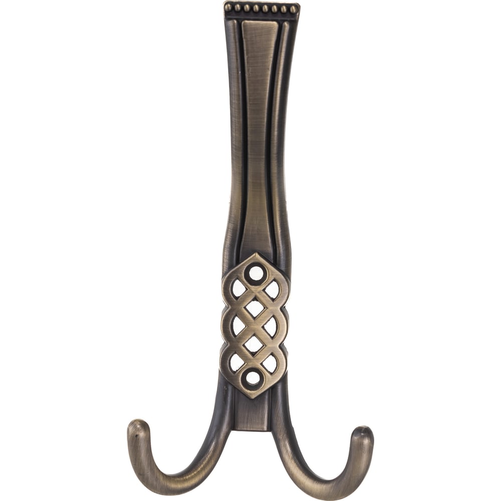 Изображение товара Крючок мебельный трехрожковый KERRON атласная бронза KR-0300-MAB