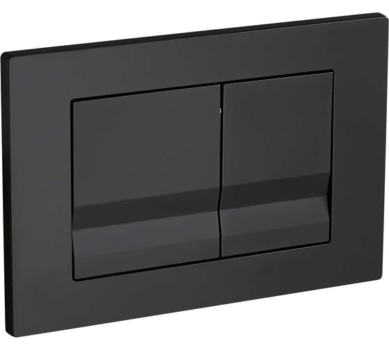 Изображение товара Кнопка слива RGW черный, двойной смыв SWH-05B 68420005-04