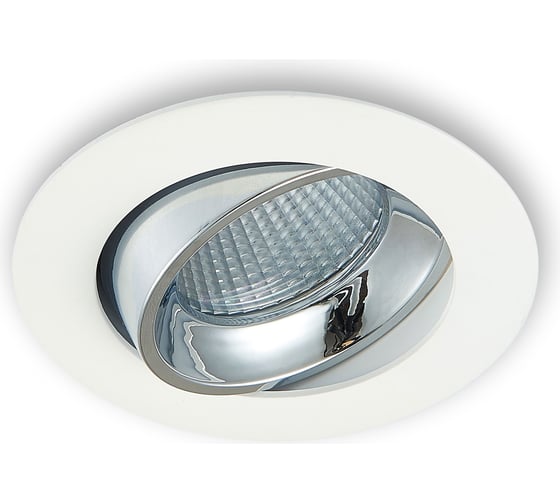 Изображение товара Встраиваемый светильник Citilux Альфа белый+хром LED 7Wх3500K CLD001NW1