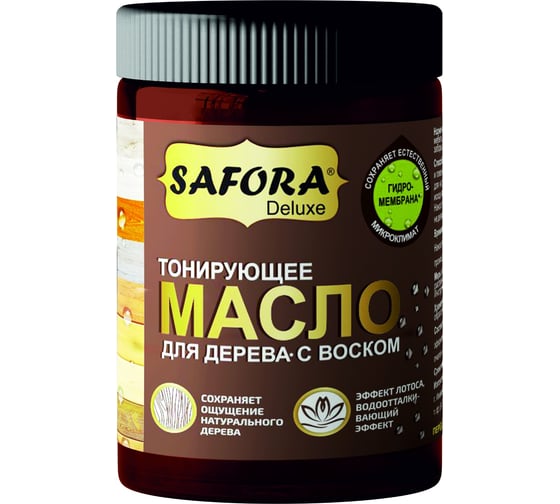 Изображение товара Масло для дерева SAFORA дуб 50 мл МД50/2
