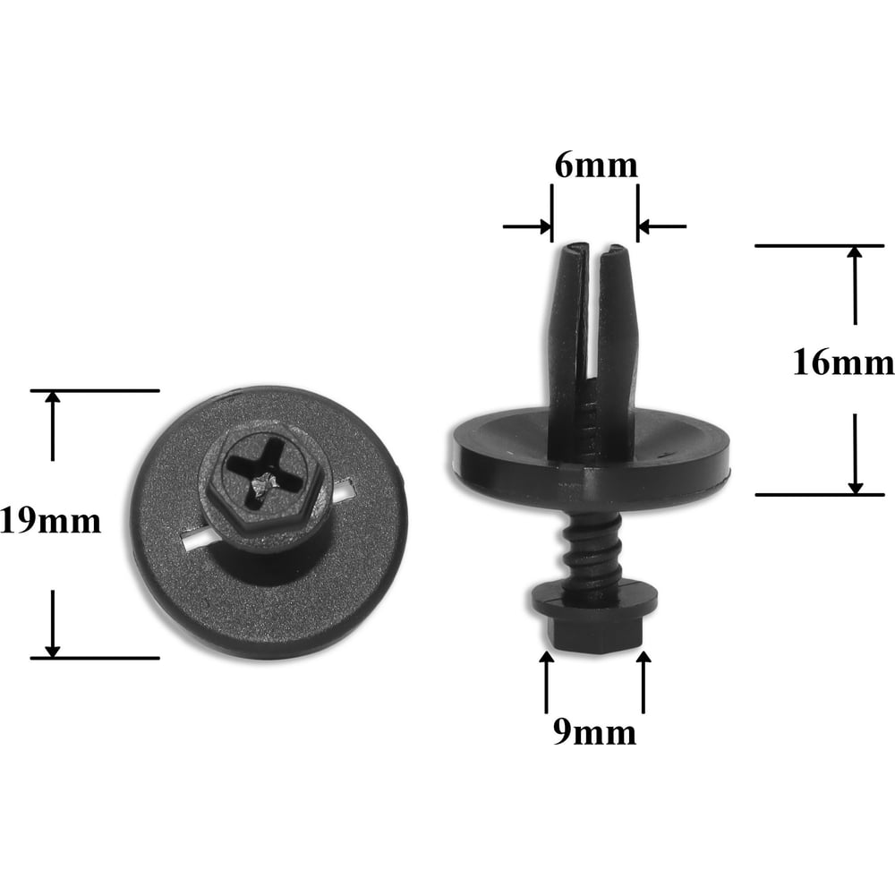 Изображение товара Автокрепеж для Ford 10 шт N802737S КрепАвто 0918