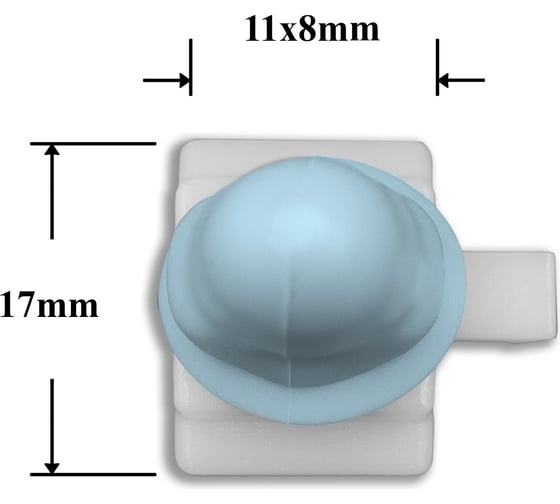 Изображение товара Автокрепеж для VAG 10 шт 3A0853575A КрепАвто 0934