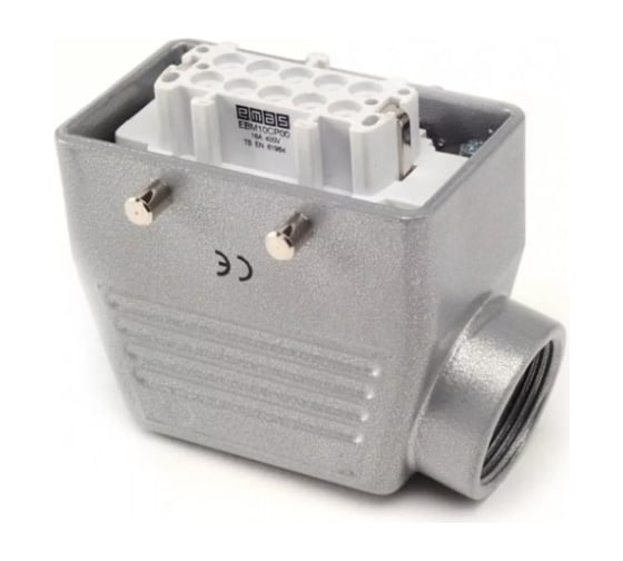 Изображение товара Розетка Emas боковой ввод, 10 полюсов, 16А, 400В. EBM10PU10