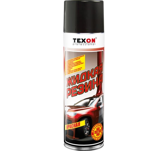 Изображение товара Жидкая резина TEXON 650 мл, красная TX182176