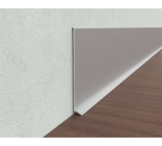 Изображение товара Плинтус ДИАЛ 100 3 000 - 6063 Т6 СЕРЕБРО матовое 4687204783418