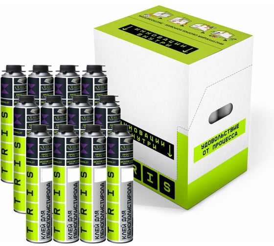 Изображение товара Клей для пенополистирола TriS комлект 12 штук МП КП008