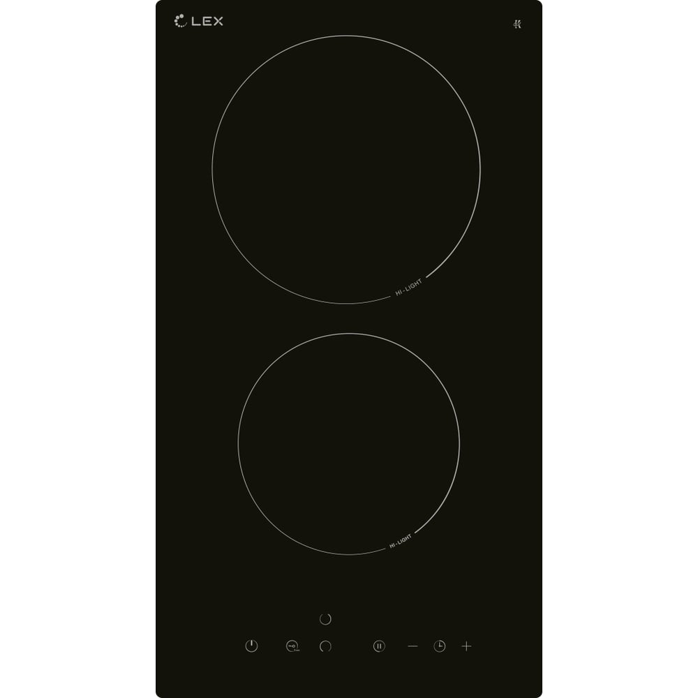 Изображение товара Электрическая варочная панель EVH 320A BL LEX современные технологии стеклокерамика