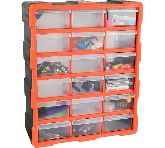 Изображение товара Органайзер-кабинет 18 ячеек 48x38x16 см KITOKI М7754204