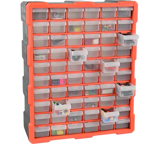 Изображение товара Органайзер-кабинет 60 ячеек 47x38x17 см KITOKI М7760152