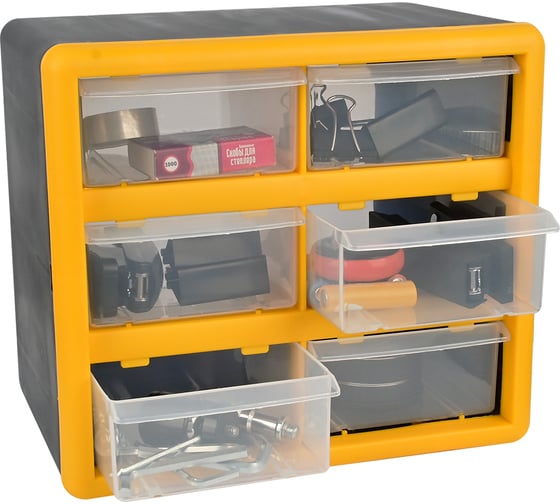 Изображение товара Органайзер-кабинет HL3045-A 6 ячеек 26.5x16x23.5см KITOKI М0947453