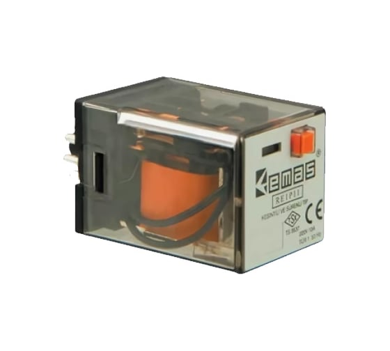 Изображение товара Реле на 8 выводов Emas 220 В АС, 2 переключающих контакта RE1P08AC220