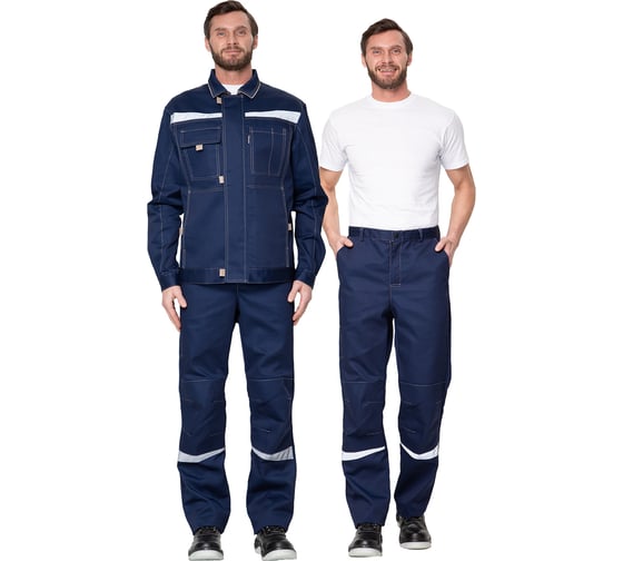 Изображение товара Костюм мужской Прабо " Профессионал 1" синий/бежевый р-р 44-46/182-188 16075