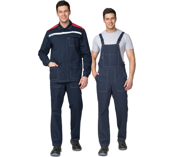 Изображение товара Костюм мужской Прабо " Оптимал 2" т.синий/красный р-р 44-46/182-188 13636