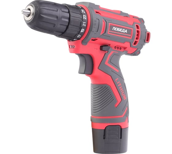 Изображение товара Аккумуляторная дрель-шуруповерт Patriot ПОБЕДА ДА-12П/1 Ли (РИ) 180201726