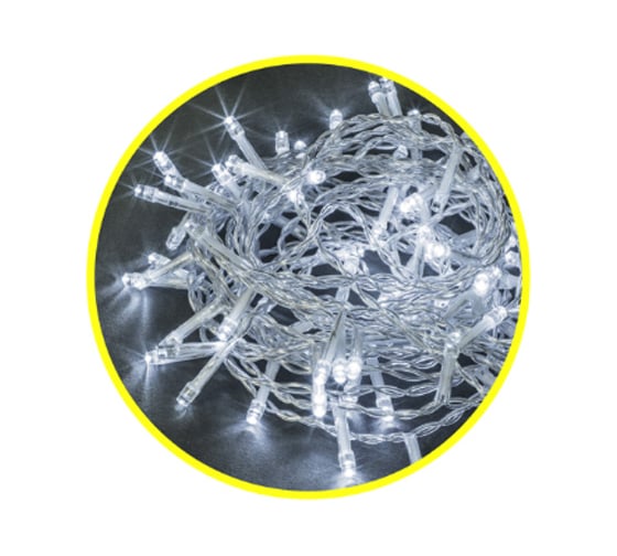 Изображение товара Гирлянда Navigator NGF-S01-50CW-5-3m-3AA-TR-IP20 61801