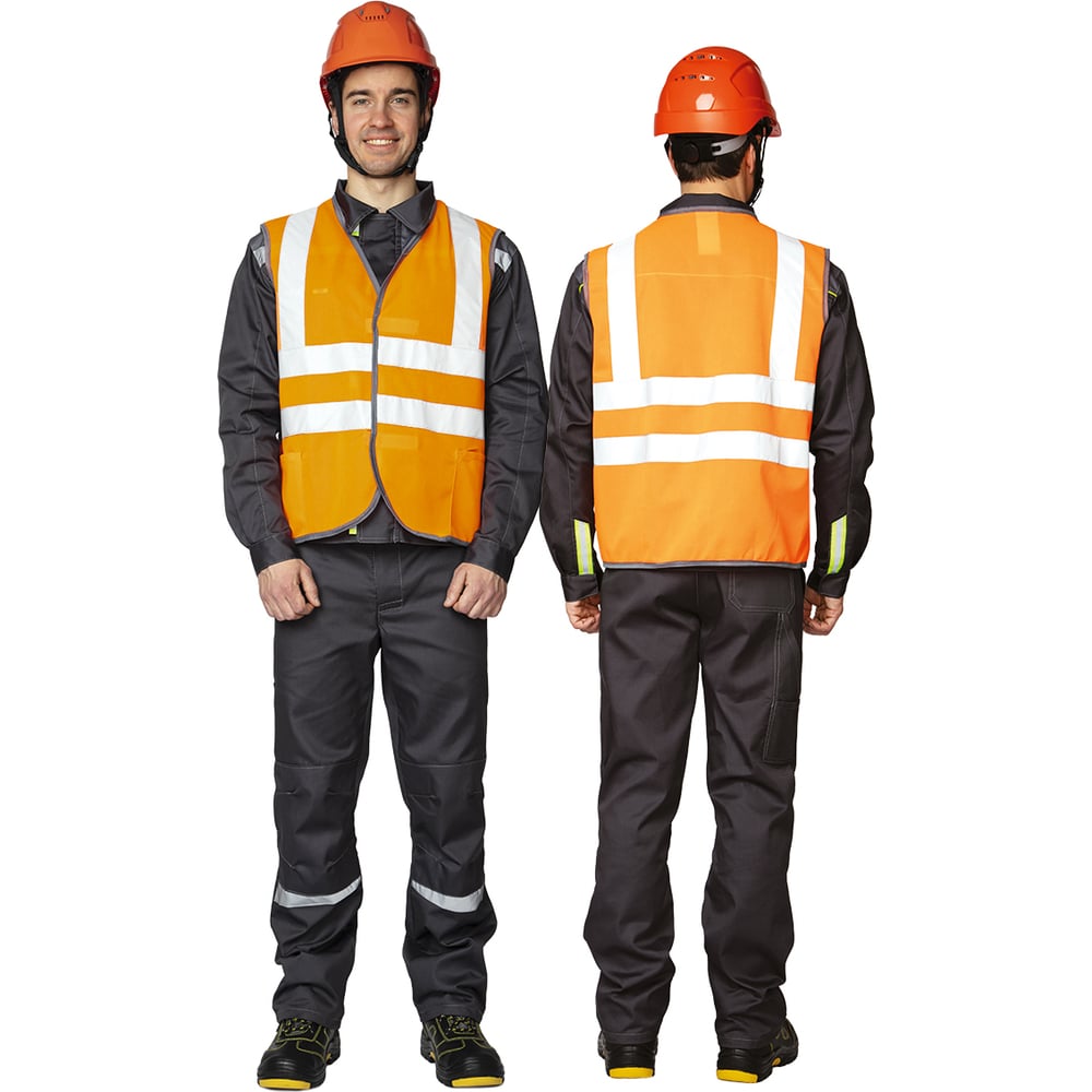 Изображение товара Сигнальный жилет Прабо " Спектр Лайт 3" оранжевый р-р 68-70 19533