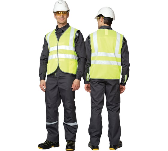 Изображение товара Сигнальный жилет Прабо " Спектр Лайт 3" лимонный р-р 48-50 19456