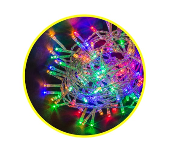 Изображение товара Гирлянда Navigator NGF-S01-50RGBY-5-3m-3AA-TR-IP20 61799