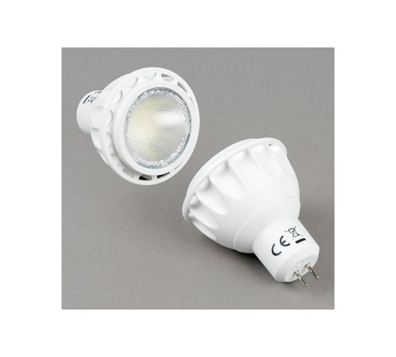 Изображение товара Лампа LED Elvan GY5.3-7W-MR16-3000K-60D (Samsung) GY5.3-7W-MR16-3000К