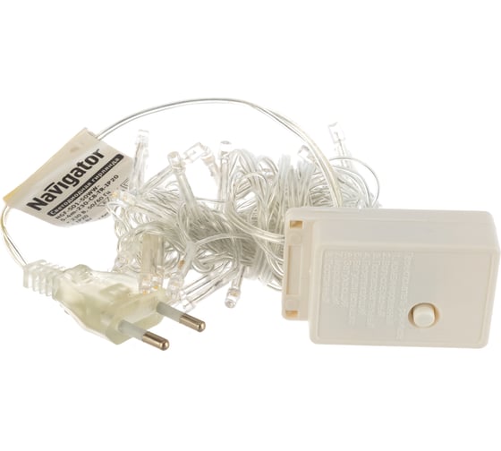 Изображение товара Гирлянда Navigator NGF-S01-50WW-5-4m-230-C8-TR-IP20 61796