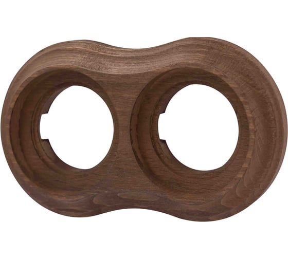 Изображение товара Рамка Bironi 2 постовая Пиластро, накладной монтаж, дерево, цвет Винтаж BF9-620-18