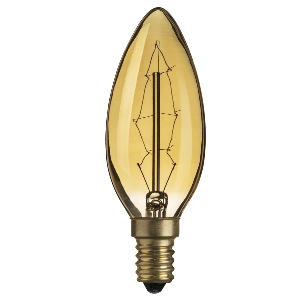 Лампа Navigator свеча декоративная сказочный гномик 5 2х5 8х13 2 см металлик