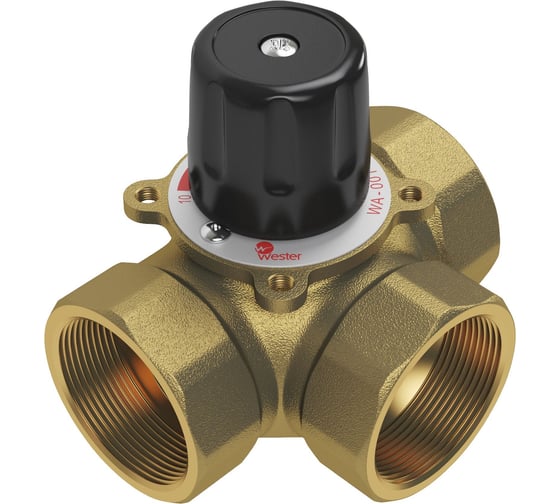 Изображение товара Поворотный клапан Wester 3-ход. FMV 131E DN50 ВР 2" Kvs 40 0-04-0020