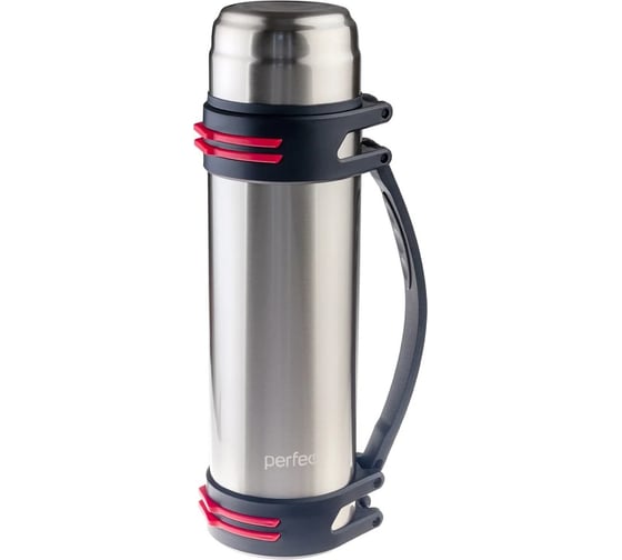 Изображение товара Термос для напитков Perfeo PF_E1362 с крышкой-поилкой, ситечком, чашкой, ручкой, ремнем, 2 л 30018795