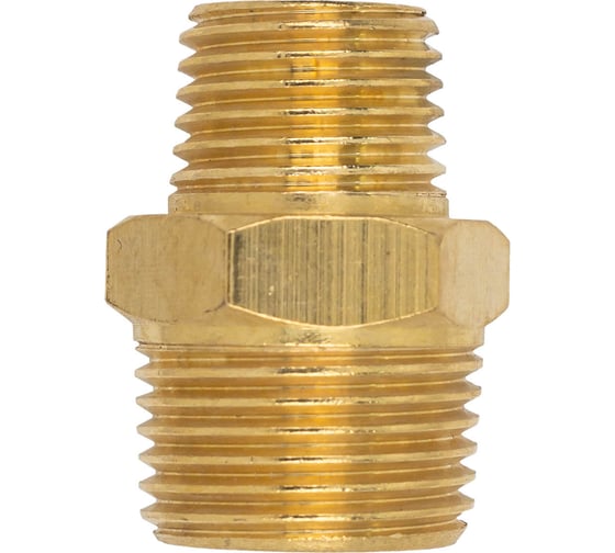 Изображение товара Соединитель резьбовой наружная резьба 3/8" x 1/4" Forsage F-MM06/04(58736)