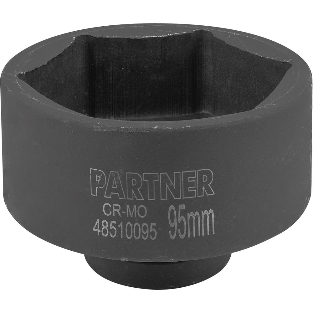 Изображение товара Головка ударная глубокая 95 мм, 1"DR, 6гр Partner PA-48510095(13115)