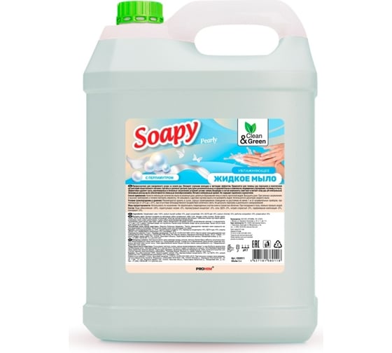 Изображение товара Жидкое мыло Прохим "Soapy" с перламутром, 5 л CG8011
