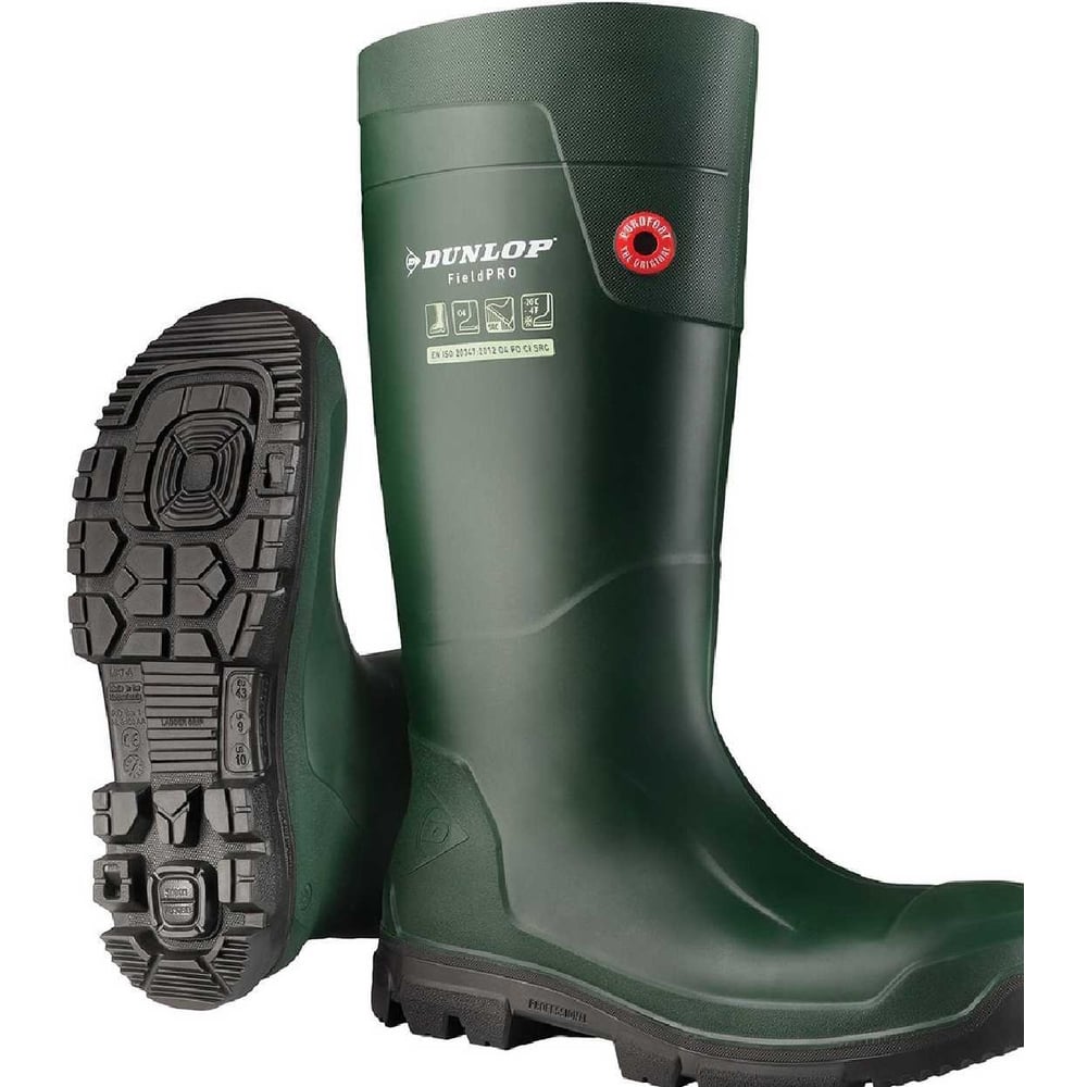 Сапоги DUNLOP PUROFORT FIELDPRO FULL SAFETY унисекс, 42, 8713197051763
