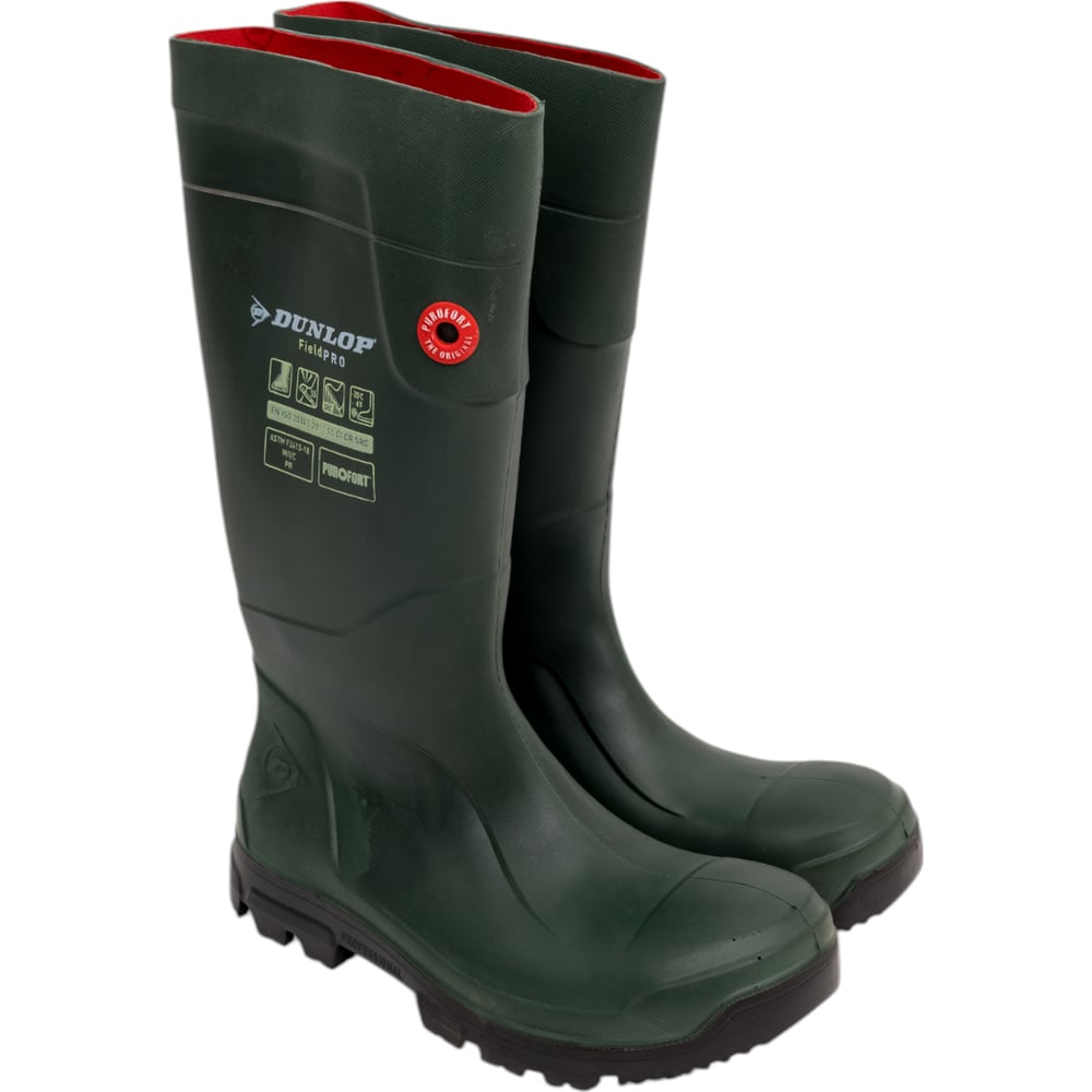 Изображение товара Сапоги DUNLOP PUROFORT FIELDPRO FULL SAFETY унисекс 40 против химии и механических воздействий