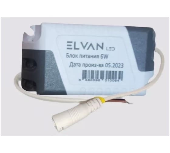 Изображение товара Блок питания Elvan 6W