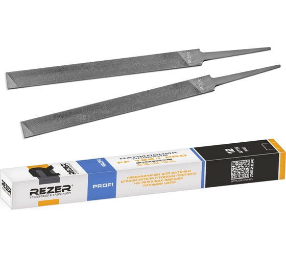 Изображение товара Напильник Rezer плоский PROFI FF 1221 PRO 03.009.00022