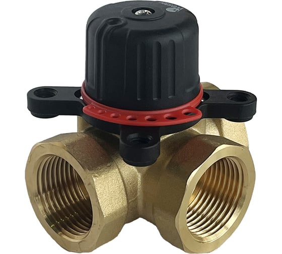 Изображение товара Поворотный клапан Wester VRS3, 3-ход. DN40, Kvs25, PN10, ВР 1 1/2", ГВ-КО-РО-ТП-ТТ-ОХ-ВК 0-04-2014