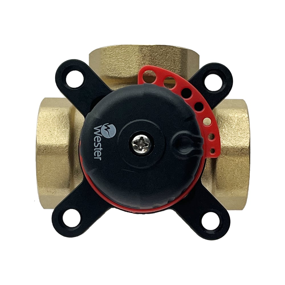 Изображение товара Поворотный клапан Wester VRS3 DN20 3/4F 10 бар