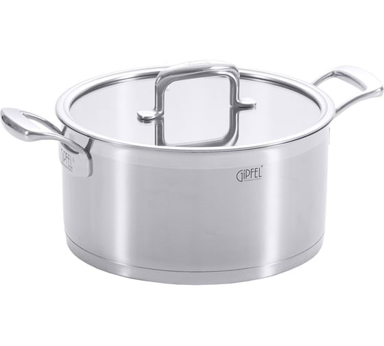 Изображение товара Кастрюля из нержавеющей стали Gipfel Prestige 24 см/4,9 л 1235