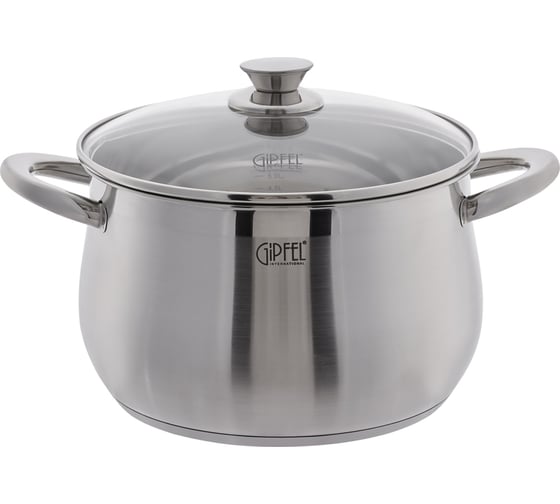 Изображение товара Кастрюля GIPFEL из нержавеющей стали Serenade 24 см/6,5 л 1746